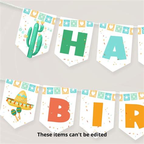 Happy Birthday Bunting Banner Printable Instant Download - Etsy