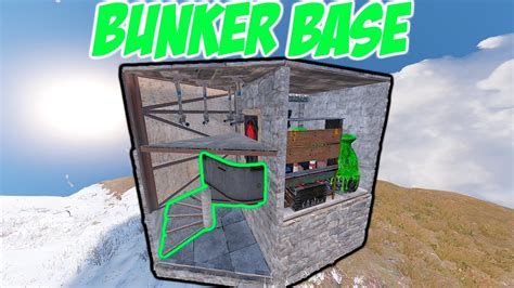 Rust New Meta Bunker Solo Duo Bunker Base Design W Anti Deep