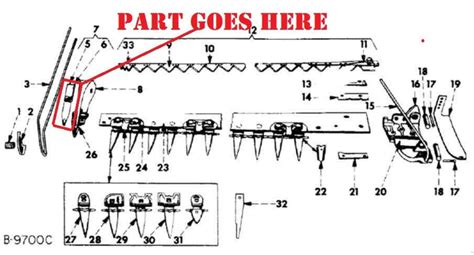 Sickle Bar Mower Parts Diagram