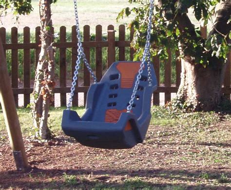 Standard Single Swing Frame Wooden Outdoor Play Equipment Uk