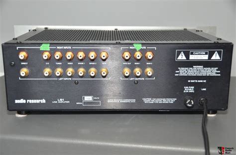 Audio Research Ls Tube Pre Amplifier Photo Us Audio Mart