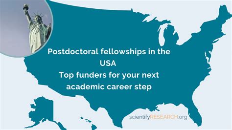 Postdoctoral Fellowships In The USA ScientifyRESEARCH