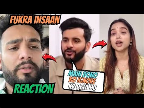 Fukra Insaan Reaction On Elvish Yadav And Manisha Rani Unfollow