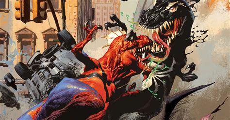 Spider Rex And Venomsaurus In Edge Of Spider Verse Variant