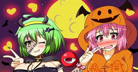 東方 古明地姉妹のハロウィンパーティー♪ 雨蛙のイラスト Pixiv