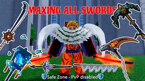 40 100 Maxing All SWORDS In Blox Fruits ROBLOX BLOX FRUITs Hindi