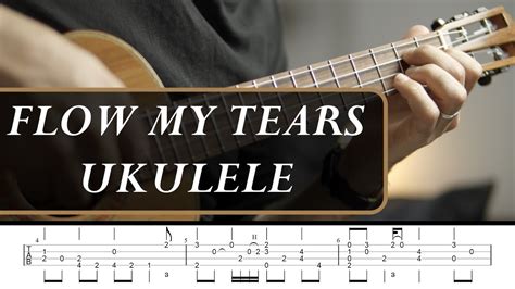 Flow My Tears John Dowland Ukulele Fingerstyle Tab Grade 7 Youtube