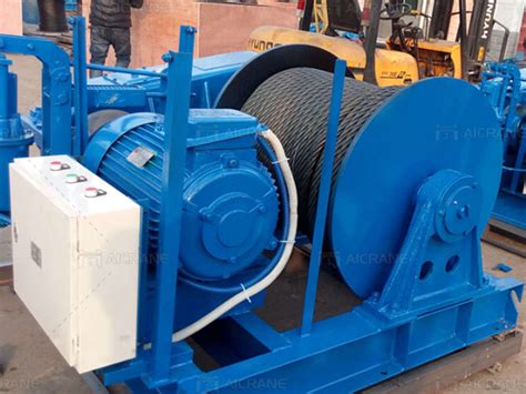 T T Electric Winches For Uae Was On The Way Aicrane