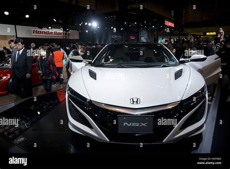 Tokyo Japan 13th Jan 2017 The Honda Nsx On Display At Tokyo Auto