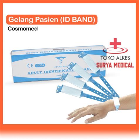 Jual Gelang Identitas Pasien Rumah Sakit Id Band Dewasa Cosmo