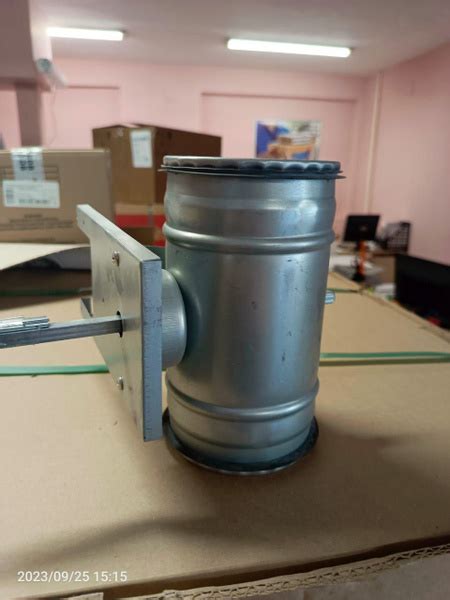 Клапан воздушный КВ 100 с площадкой под электропривод - купить по ...