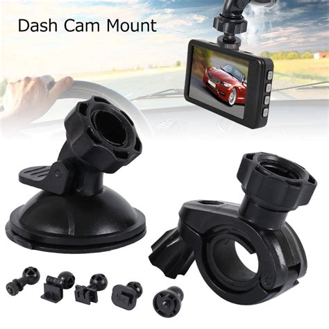 Pluokvzr Car Mounted Universal Recorder Bracket Dash Cam Holder Camera