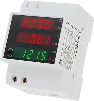 Ketotek Contatore Di Energia Digitale Ac V A Lcd Contatore Di