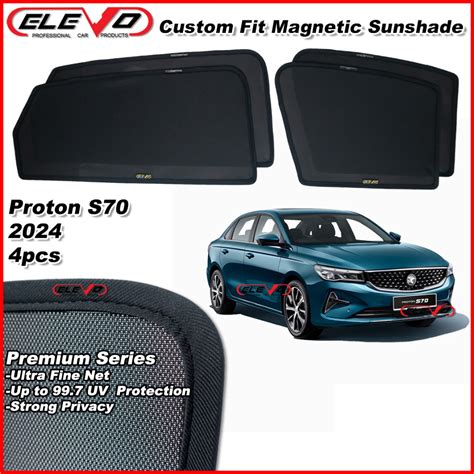 ELEVO Proton S70 Magnetic Custom Fit Sunshade Magnet Shade Sun