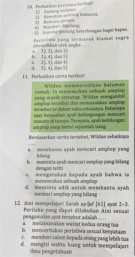 Mohon Di Bantu Jawab Yaa Terima Kasih Brainly Co Id