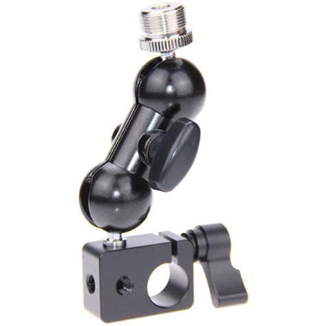 CAMVATE Mini Ball Head Camera Mount With 15mm Rod Clamp C1194