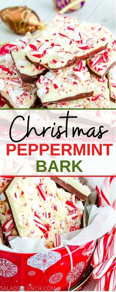 Chocolate Christmas Peppermint Bark Recipe Peppermint Bark Recipes