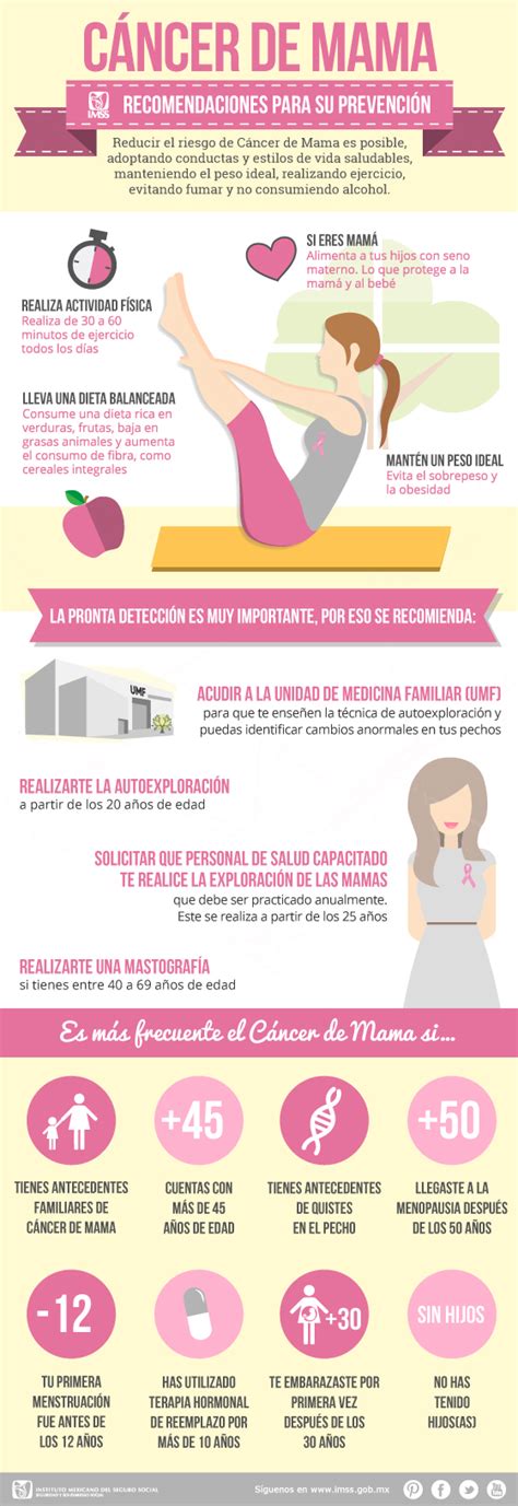 Cancer De Mama Infografia