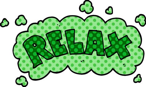 Cartoon Doodle Relax Symbol Vector Art At Vecteezy