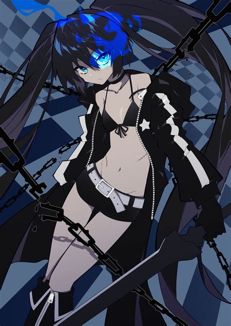 Black Rock Shooter Black Rock Shooter Drawn By Hiyashinssu Danbooru