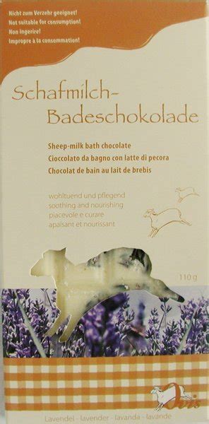 Schafmilch Badeschokolade Lavendel Badusan Gmbh