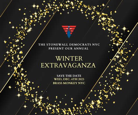 Save The Date: SDNYC Holiday Party — Stonewall Democratic Club of NYC