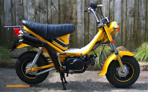 Yamaha Chappy 50 Cc Yellow Chappy Yamaha Bike Toy Motorcycle Tires