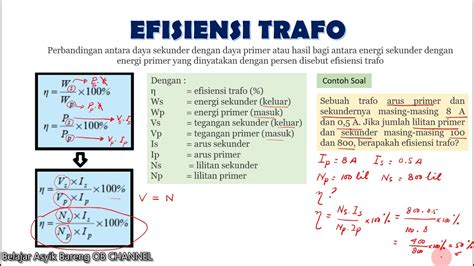 Pengertian Efisiensi Trafo Rumus Dan Cara Menghitungnya Porn Sex Picture