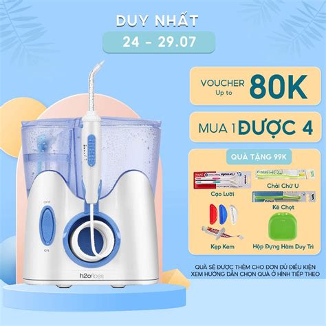 Máy Tăm Nước Gia đình H2ofloss Hf9 Whisper Shopee Việt Nam