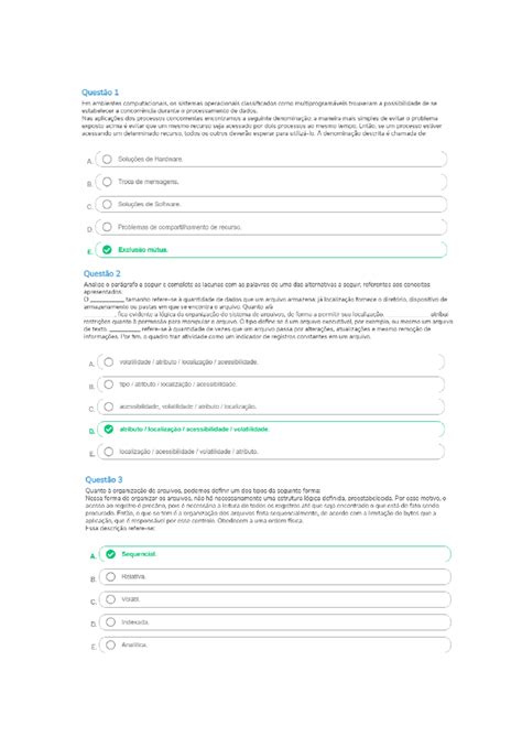 Prova Presencial Chamada Sistema Operacional Studocu