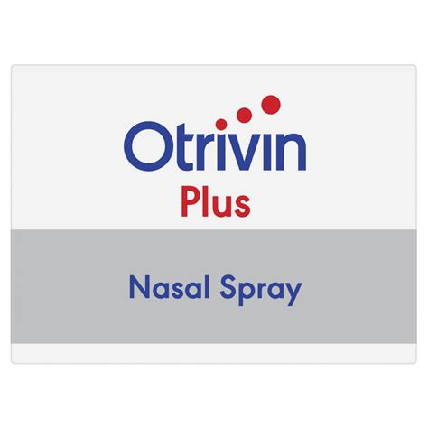 Buy Otrivin Plus Adult Nasal Spray 10ml Online At Cincotta Discount Chemist