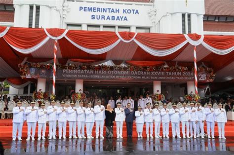 Pj Gubri Ikuti Peringatan Hari Otonomi Daerah Xxviii Tahun Di