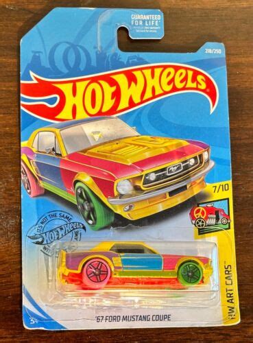 Hot Wheels HW Art Cars 67 Ford Mustang Coupe Read EBay