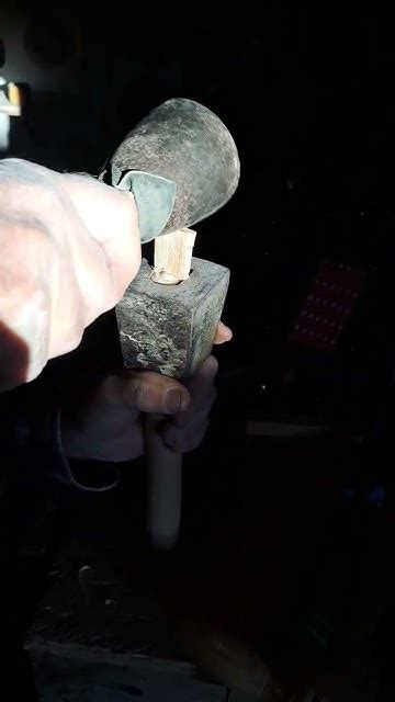 Stone Masons Fixing Up Old Mallets Youtube