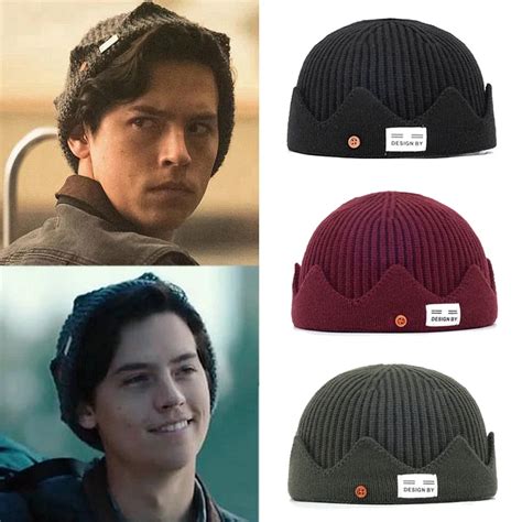 New Jughead Jones Riverdale Cosplay Crown Design Beanies Hat Women