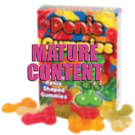 Funny Penis Gummies Gummy Candy Pecker Shaped Fruit Flavor Bachelorette