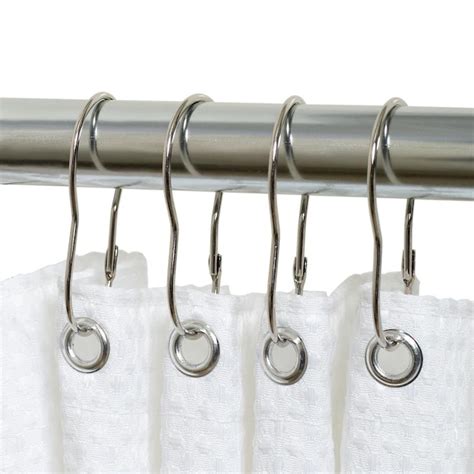 Zenith Chrome Single Shower Rings in the Shower Rings & Hooks ...