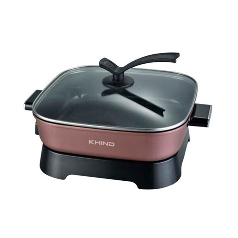 Khind L Multifunction Electrical Skillet Multi Cooker Grill Pan