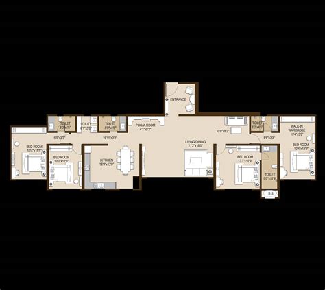 Transcon Tirumala Habitats Floor Plans Mulund West Mumbai