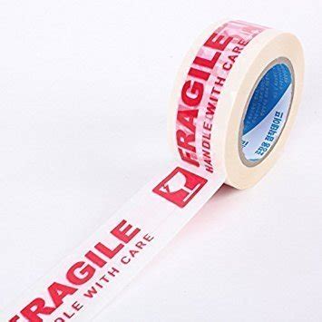 Fragile Handle With Care Printed Packing Tape For Packing Candles 2