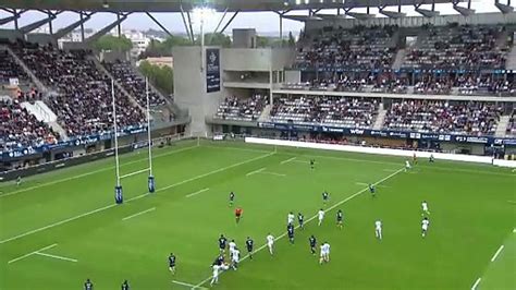 Top Essai De Max Spring R Montpellier H Rault Rugby Racing