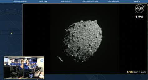 Bam Nasa Spacecraft Crashes Into Asteroid In Defense Test World News