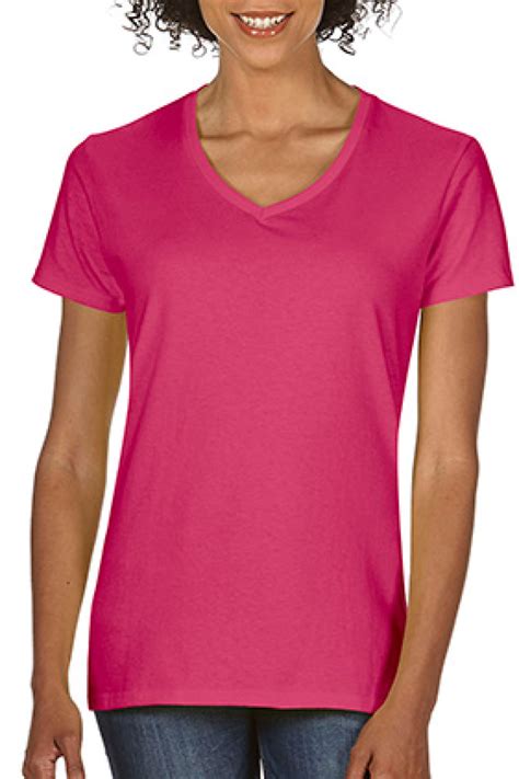 Gildan Heavy Cotton Ladies V Neck T Shirt Mccrearys Tees