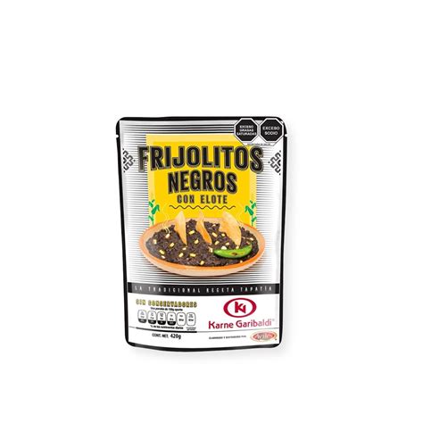 Frijoles Negros Con Elote Garibaldi Wuakal Tienda De Comida Mexicana