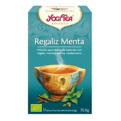 Te Regaliz Menta Yogi Tea Biologico Bolsitas G Herbomundo