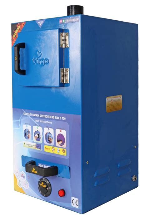 Electrical Ash Sanitary Napkin Destroyer Machine Msmaxs Solid Waste