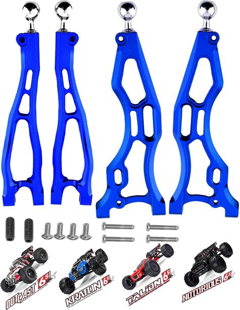 Amazon Aluminum Front Lower Suspension Arms For Arrma 1 8 Kraton