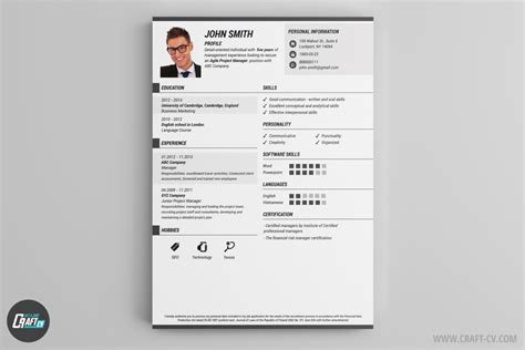 Modelos De Cv Plantillas De Curriculum Vitae Craftcv