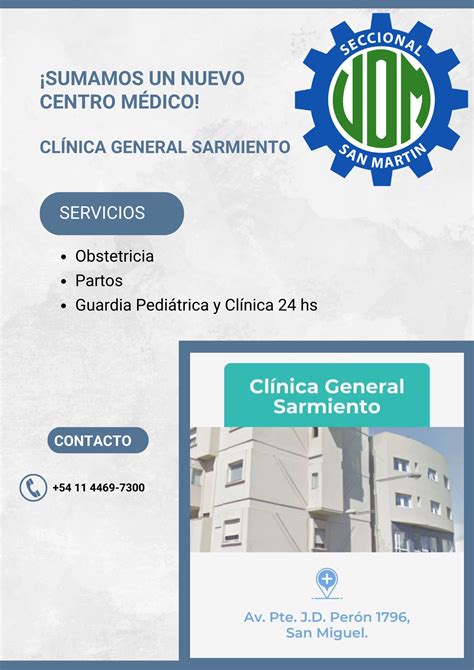 Clínica General Sarmiento Uom San Martín