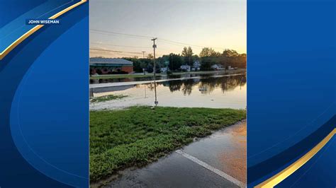 Slideshow: Damage from flash flooding in New Hampshire